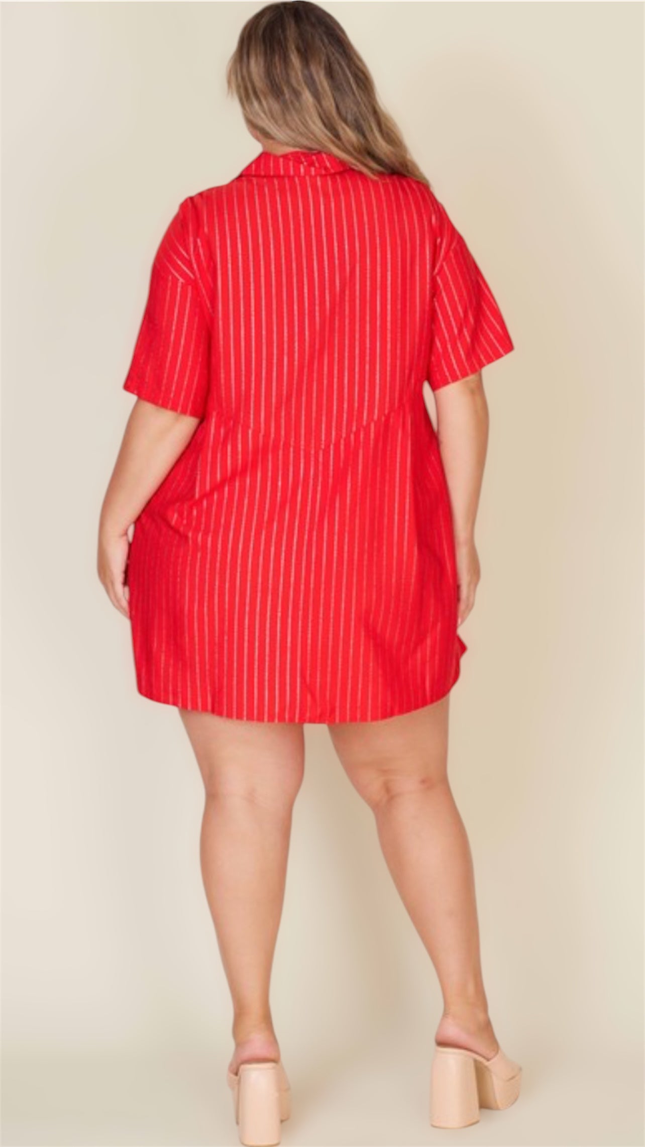 Liana Short Cami Dress. Plus Size