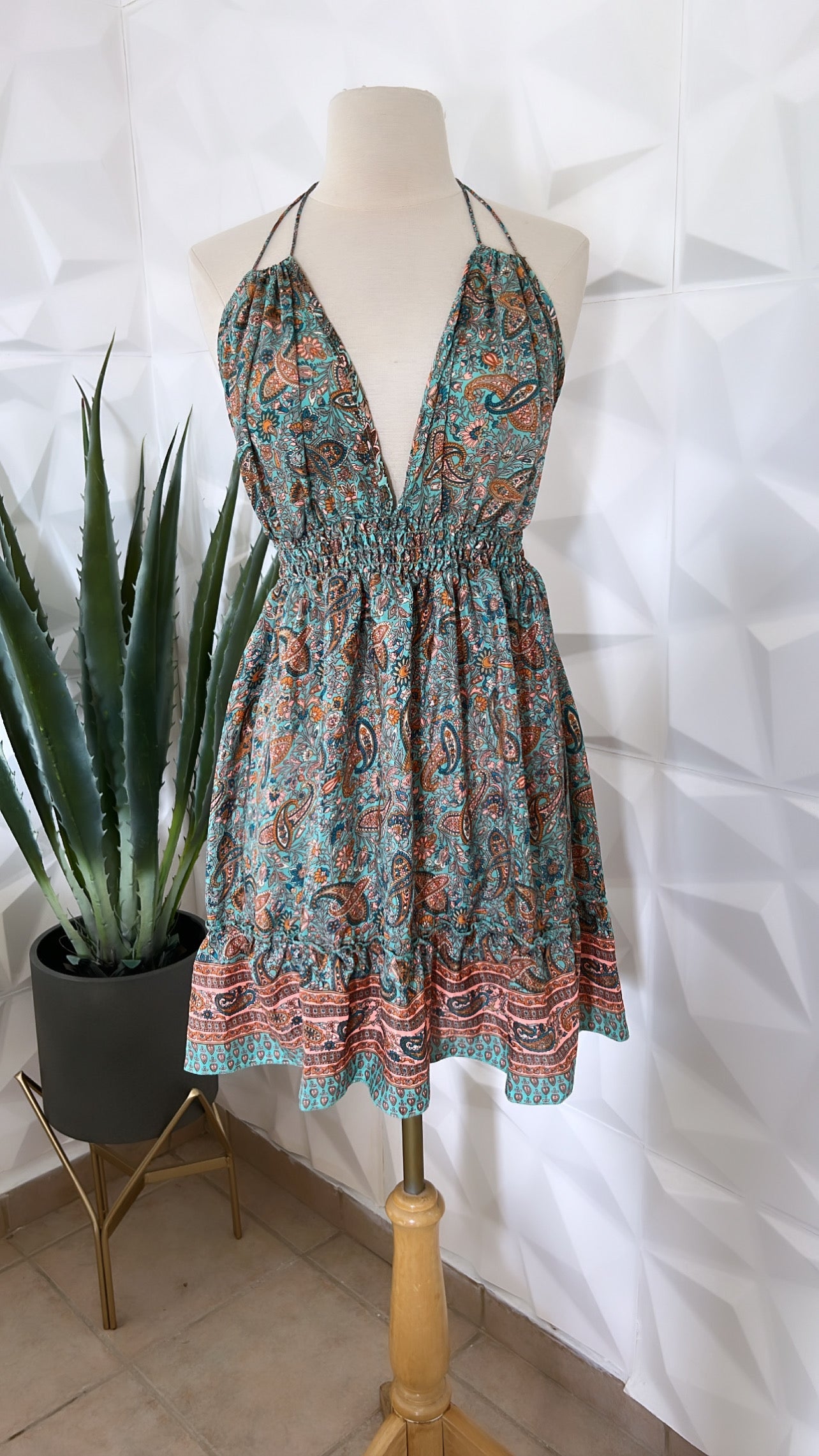 Aíra Boho Short Dress