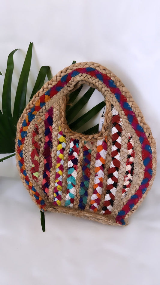 Ashanti Mini Raffia Bag