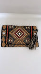 Boho Embroidery Clutch