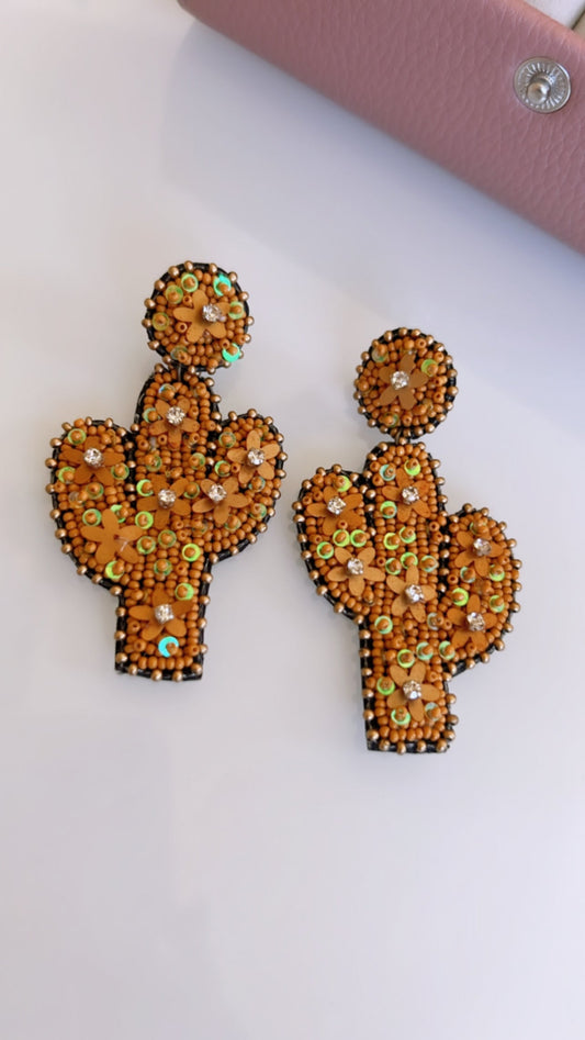 Cactus Girl Earrings