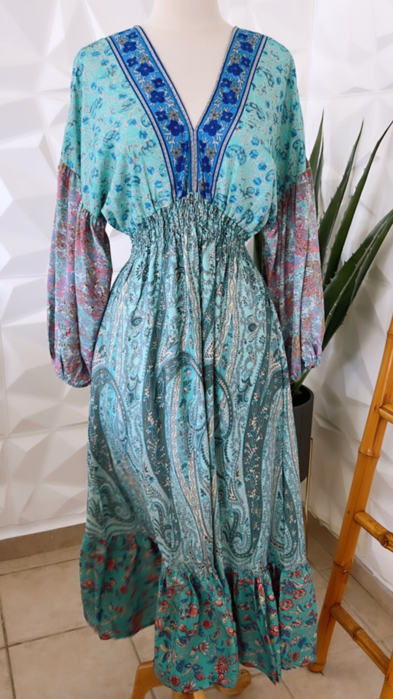 Luar Maxi Boho Dress