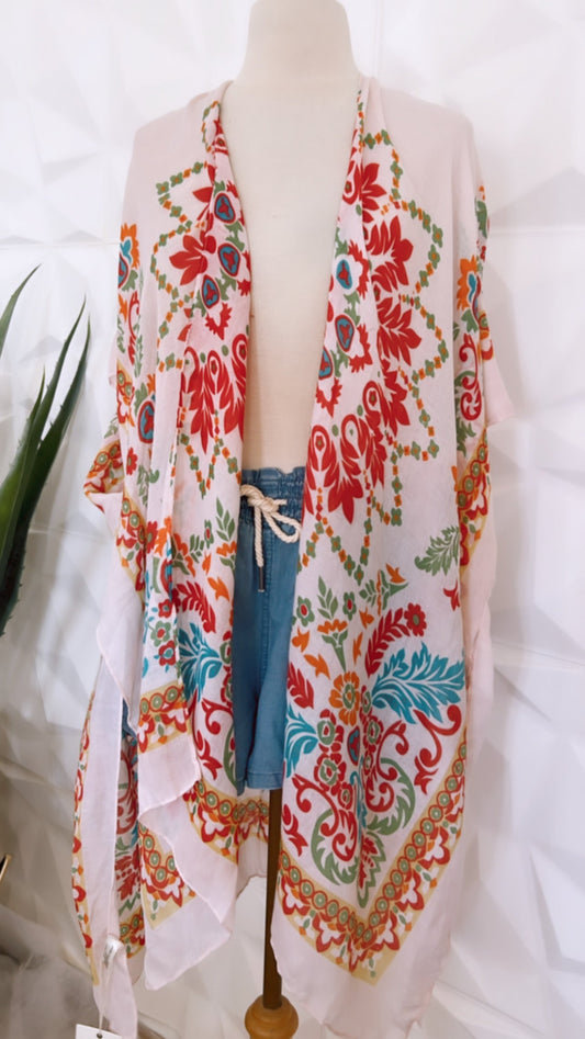 Mandala Boho Kimono