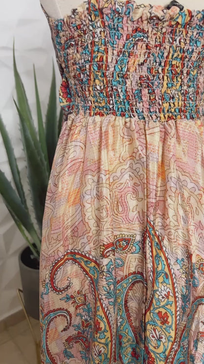 Plumeria Boho Maxi