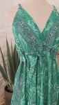 Green Boho Maxi