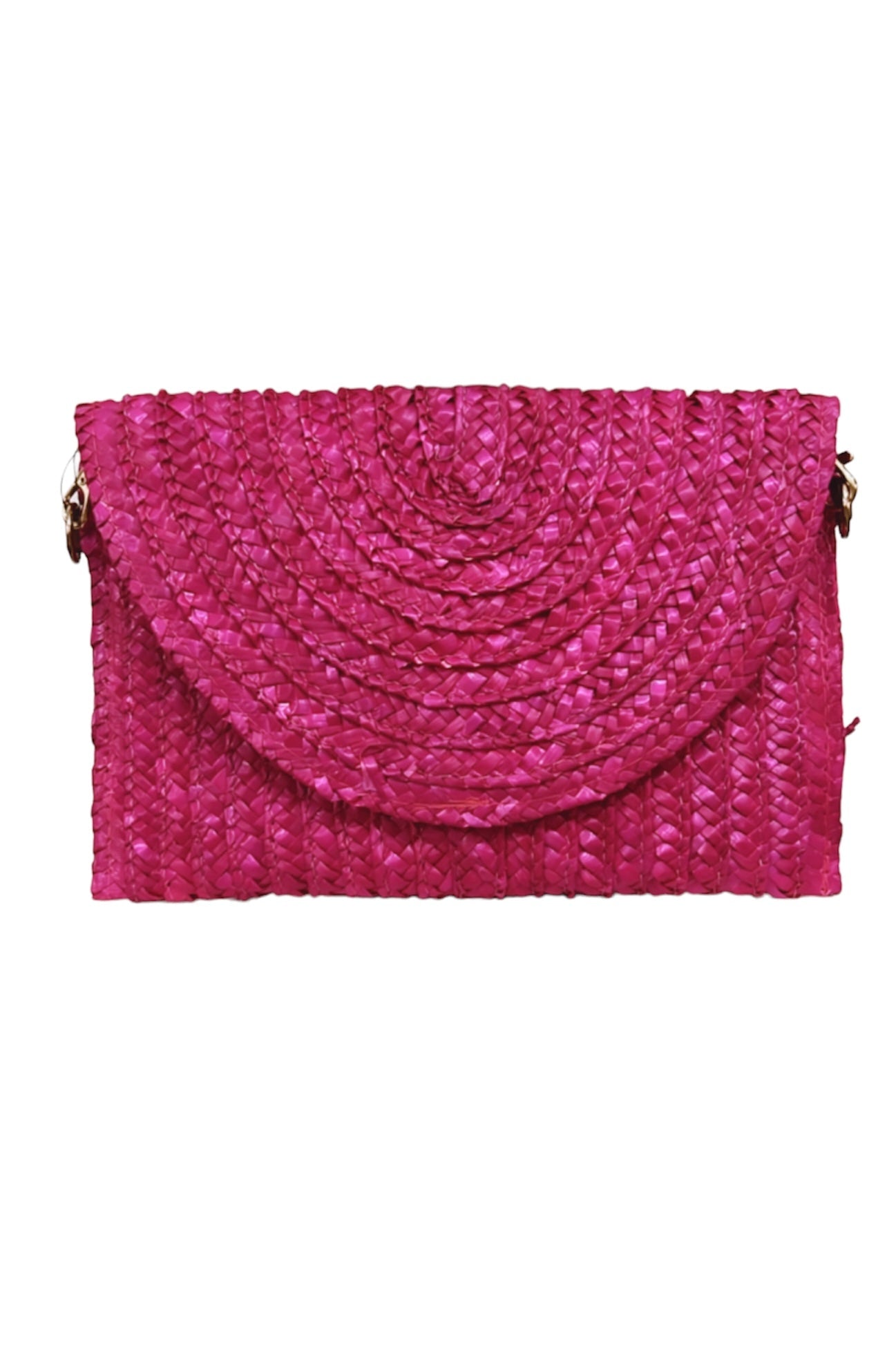 Raffia Clutch