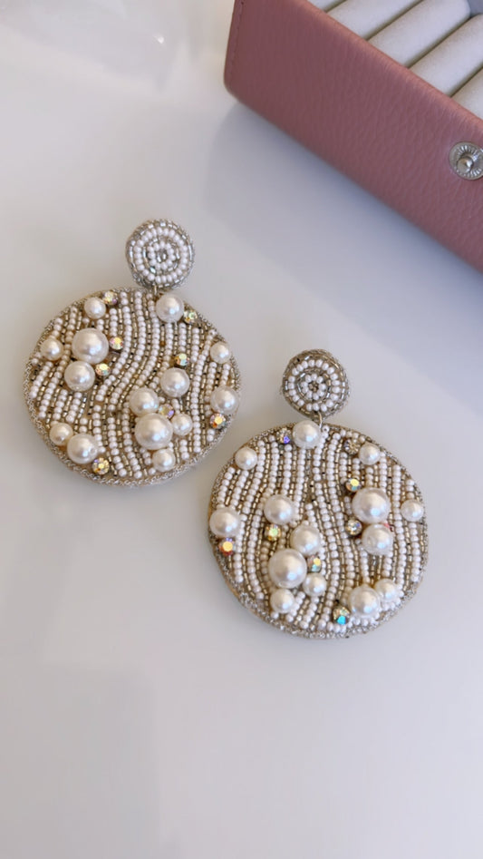 Suzy Pearl Earrings